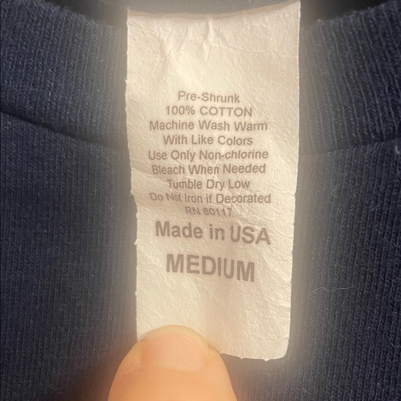 U.S. Air Force Men's Navy Blue T-Shirt - Picture 3 of 6